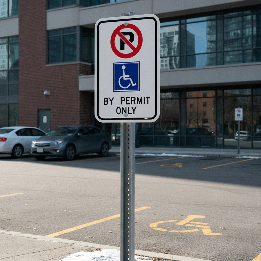 Accessible Parking Permit Sign RB-93