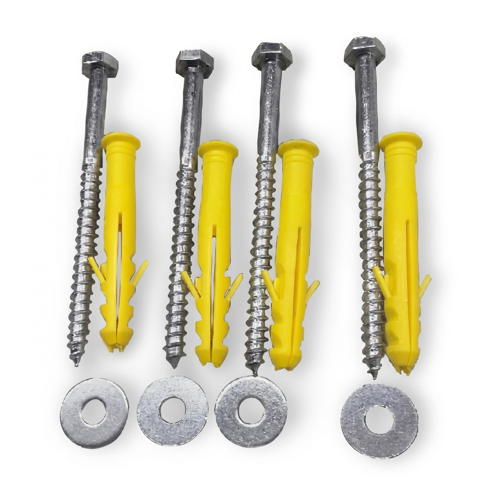 5" masonry anchor fixing kit with plastic expansion anchors
