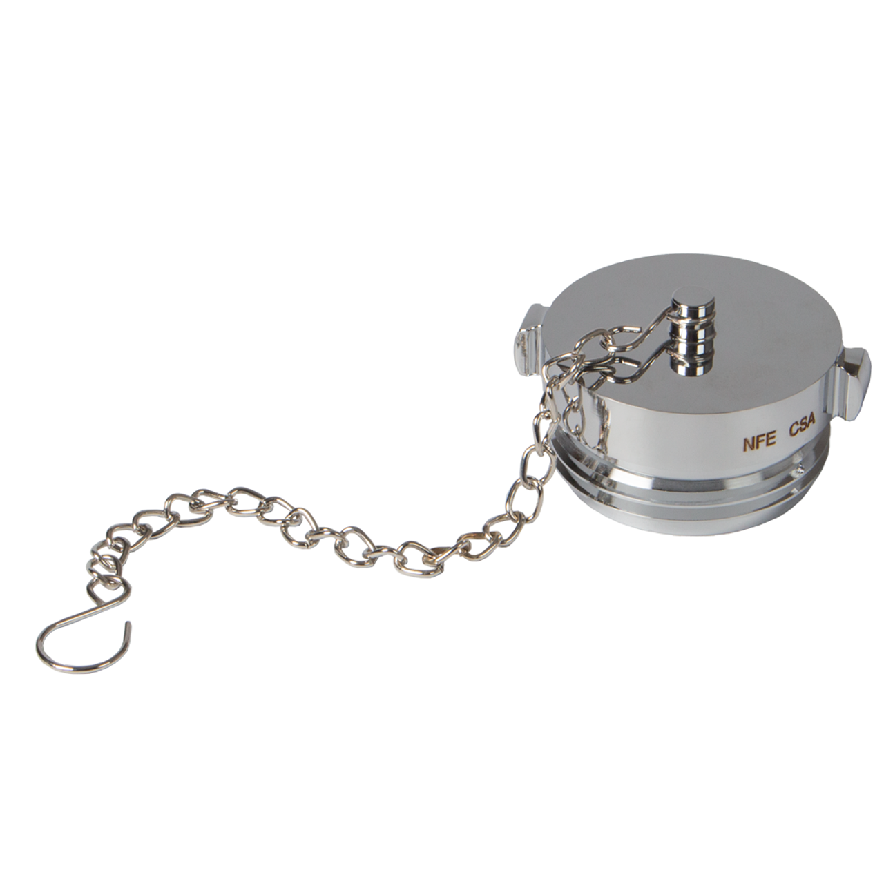 2.5" CSA Thread Chrome FD Connection Plug