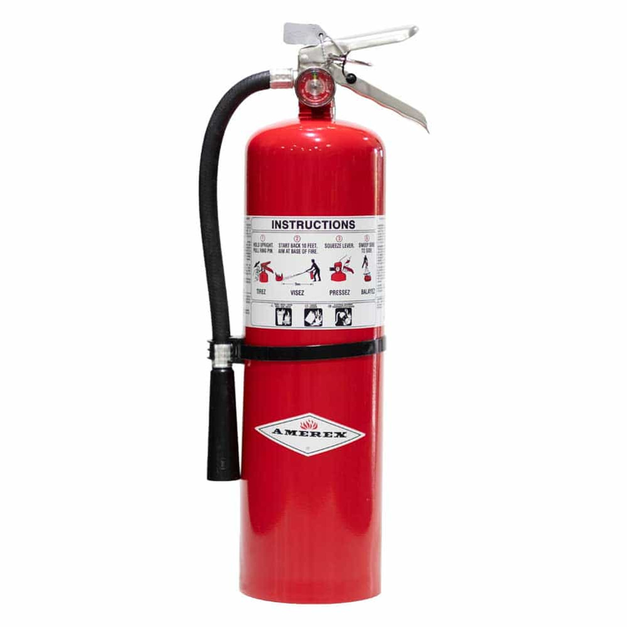 6A 80BC 10lb Dry Chemical Fire Extinguisher 6A 80BC 10lb Dry Chemical Fire Extinguisher