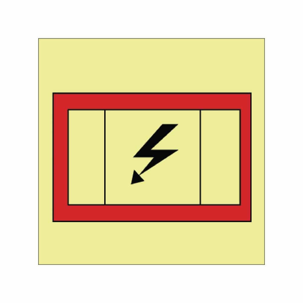 IMS Emergency Switchboard Photoluminescent Sign