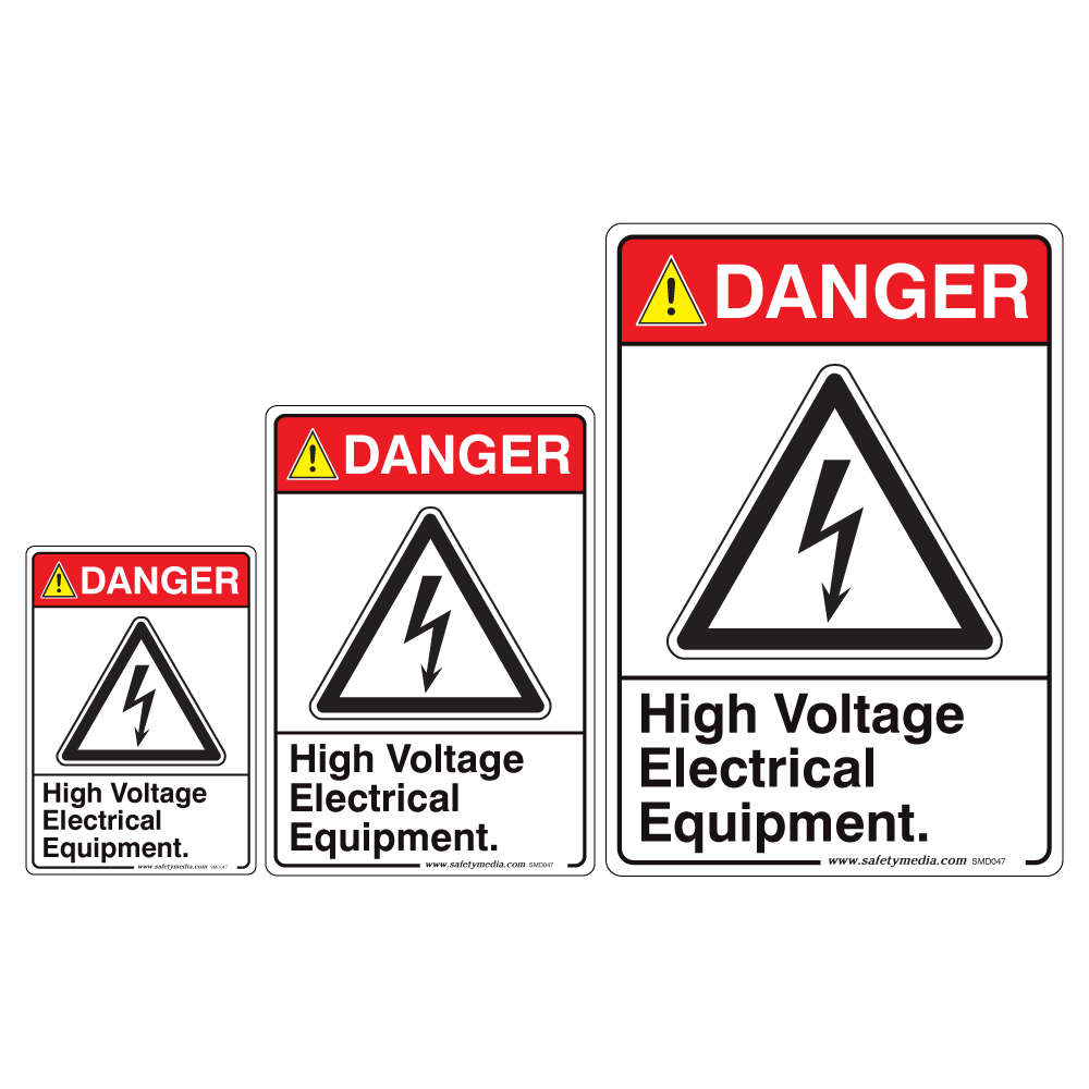 High Voltage Danger Sign