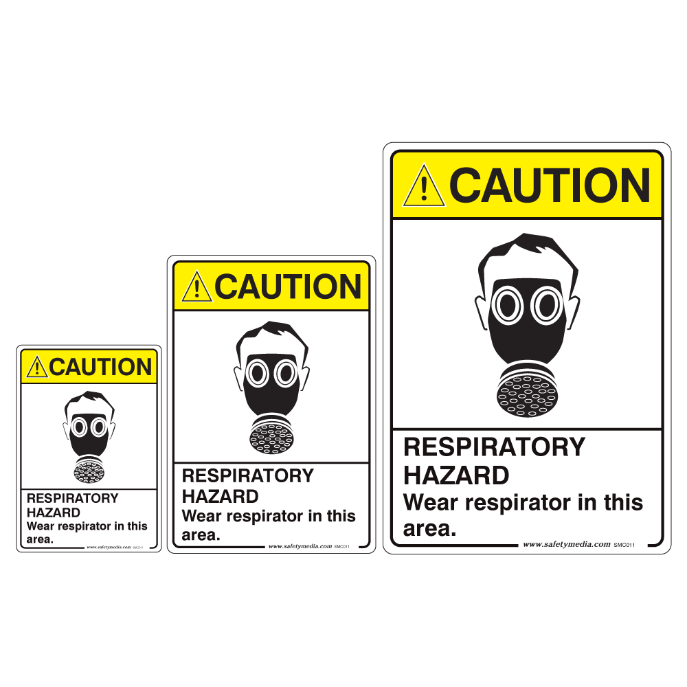 Respiratory Hazard Caution Sign