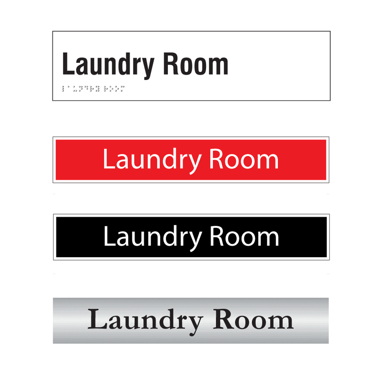 Laundry Room Door Signs
