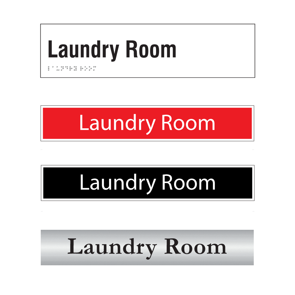 Laundry Room Door Sign Series