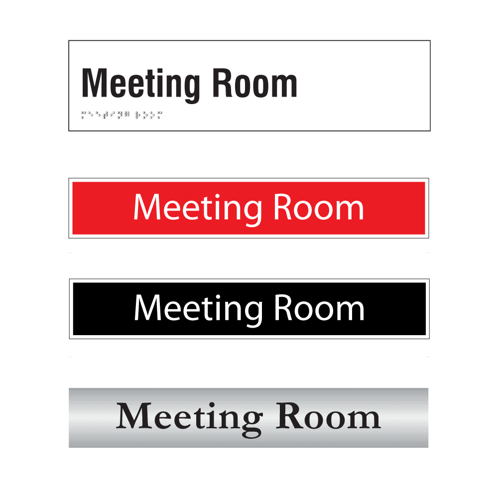 Meeting Room Door Sign Series