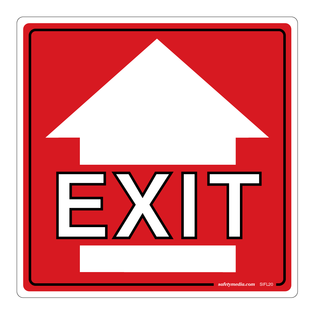 Exit (Ahead) Sticker