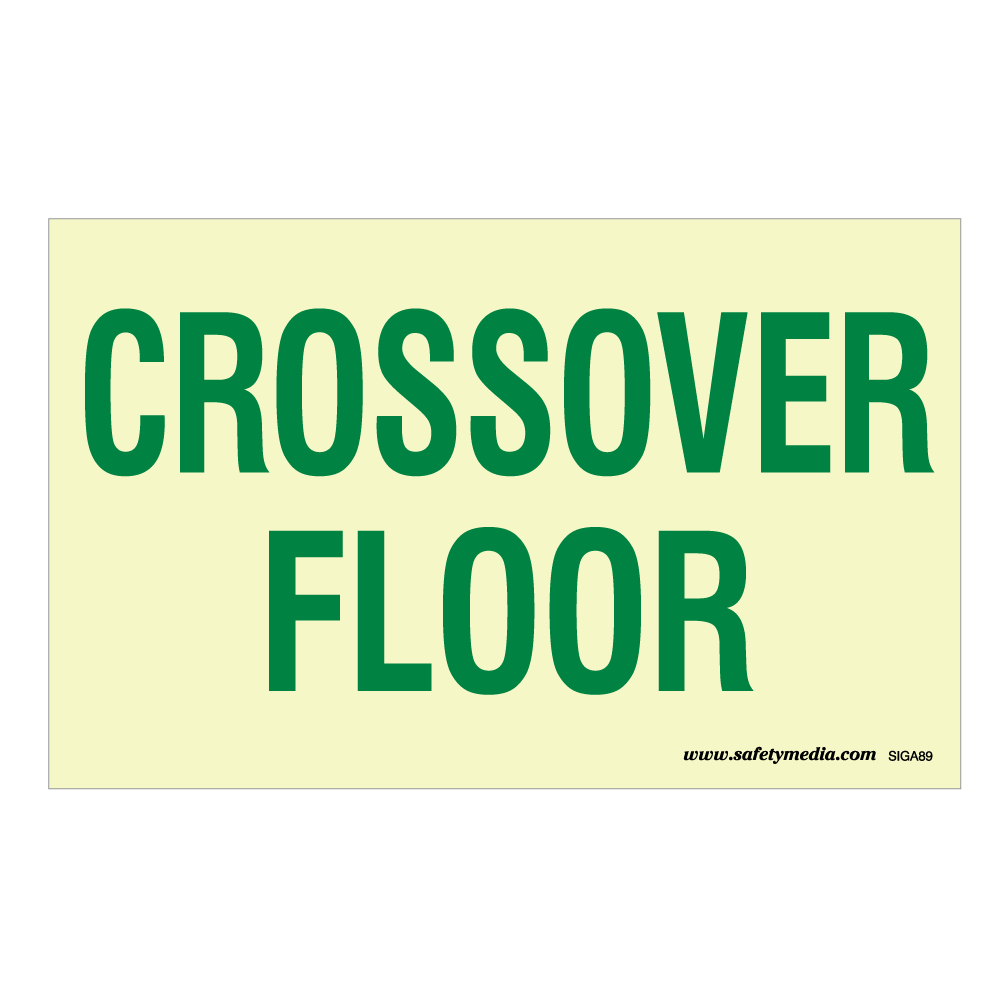 Crossover Floor - Photolum/Plastic Signs