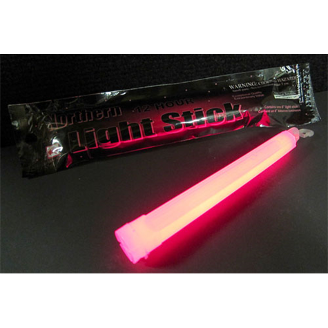 6" Tall Glow Sticks, Green or Red
