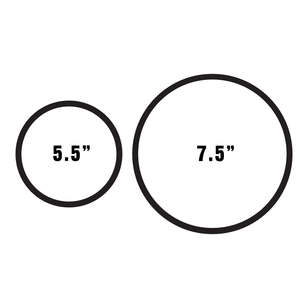 Individual Tactile Circles (5.5" or 7.5")