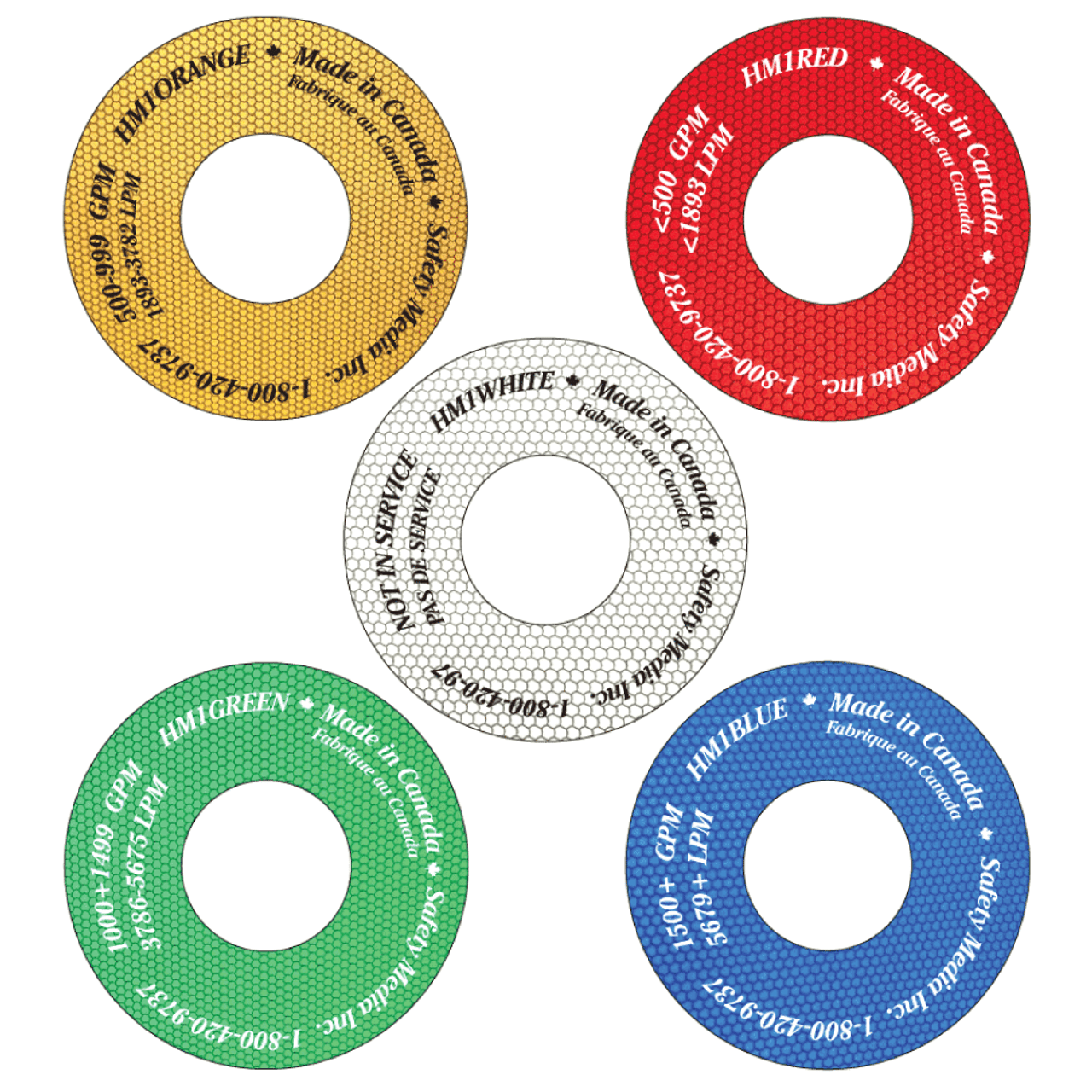 Hydrant Flow Identification Disks Hydrant Flow Identification Disks