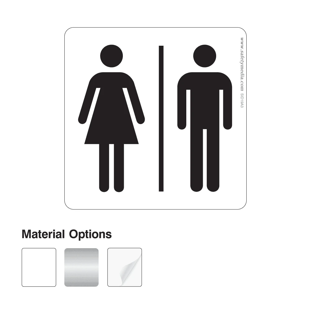 Unisex Washroom Signs