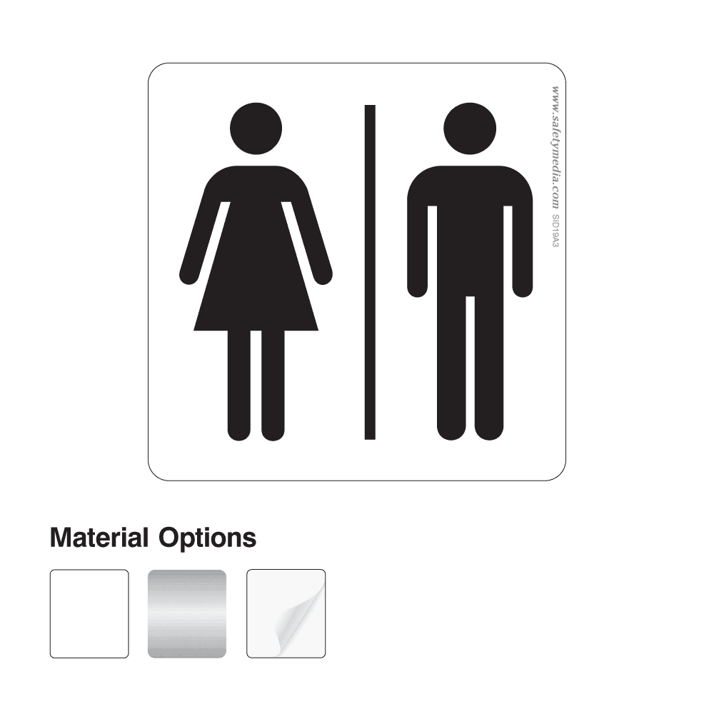 Unisex Washroom Signs