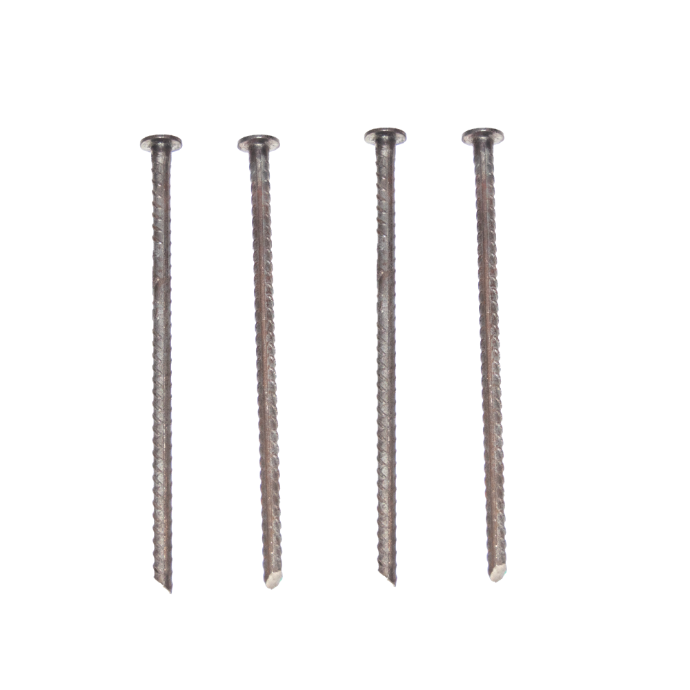 Asphalt rebar spikes for speed bump installation on asphalt surfaces.