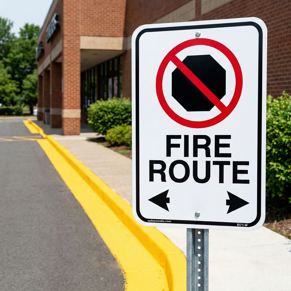 Windsor Bylaw prohibits stopping to maintain clear fire routes and ensure safety.