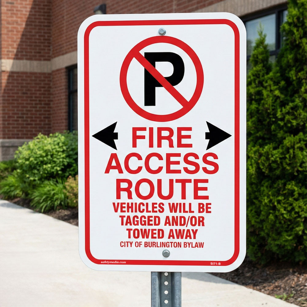 Burlington Bylaw ensures clear emergency access routes.