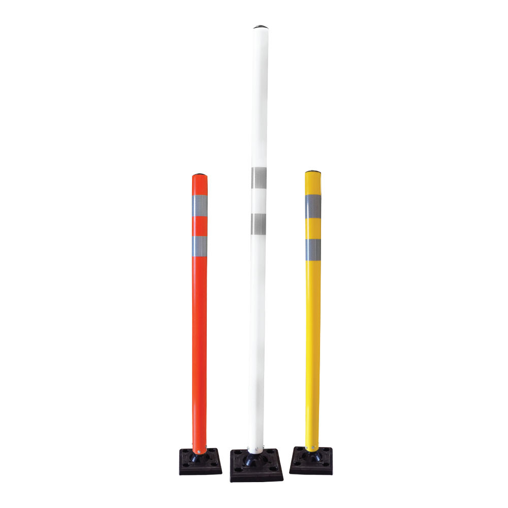 Flexible Delineator Post for parking lot and traffic control use