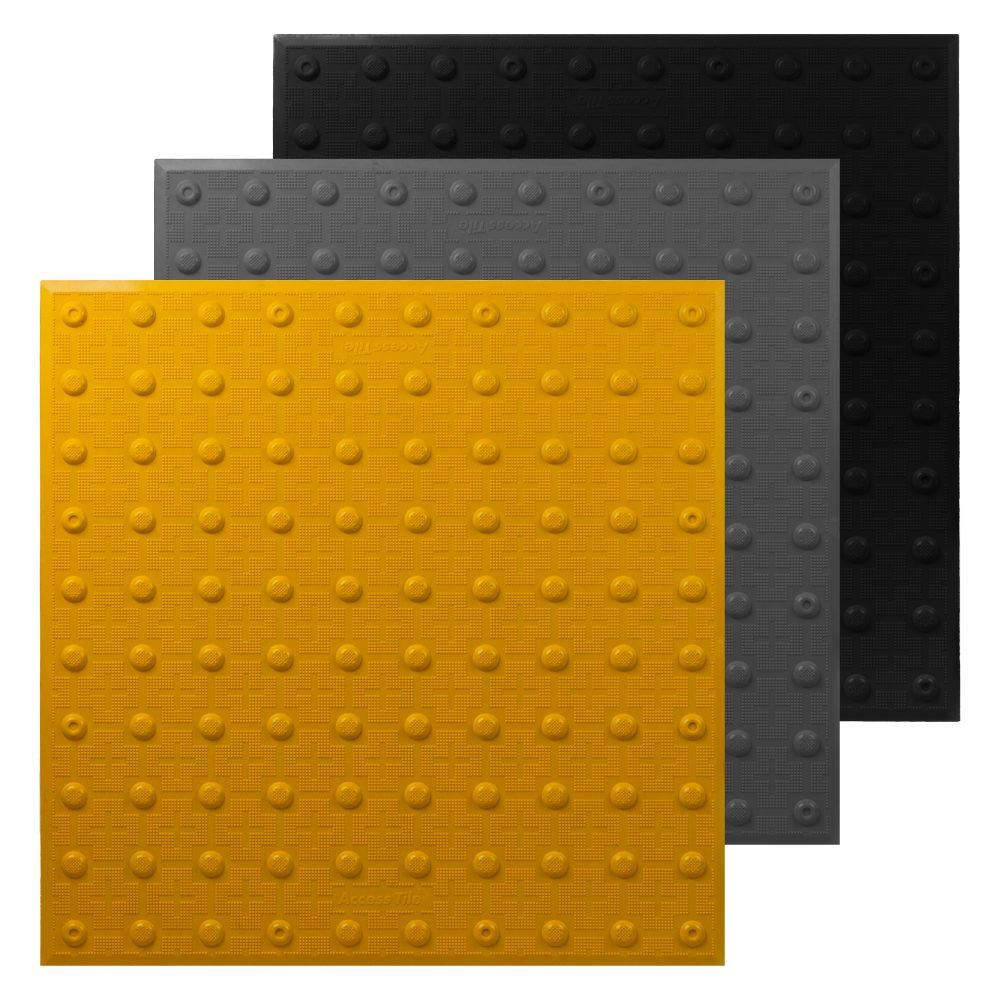 AccessTile Surface Applied Tile Attention Domes