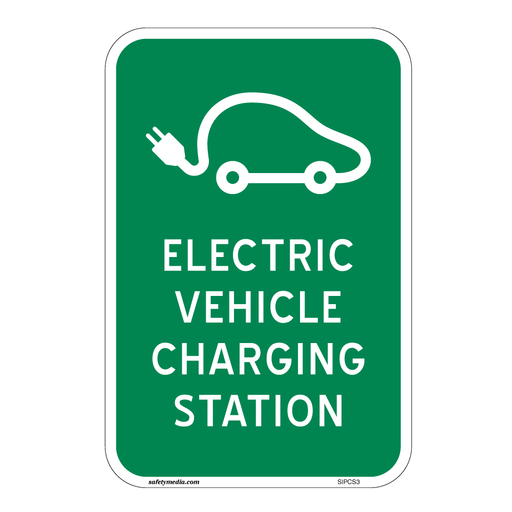 Electric Vehicle Charging Station Signage