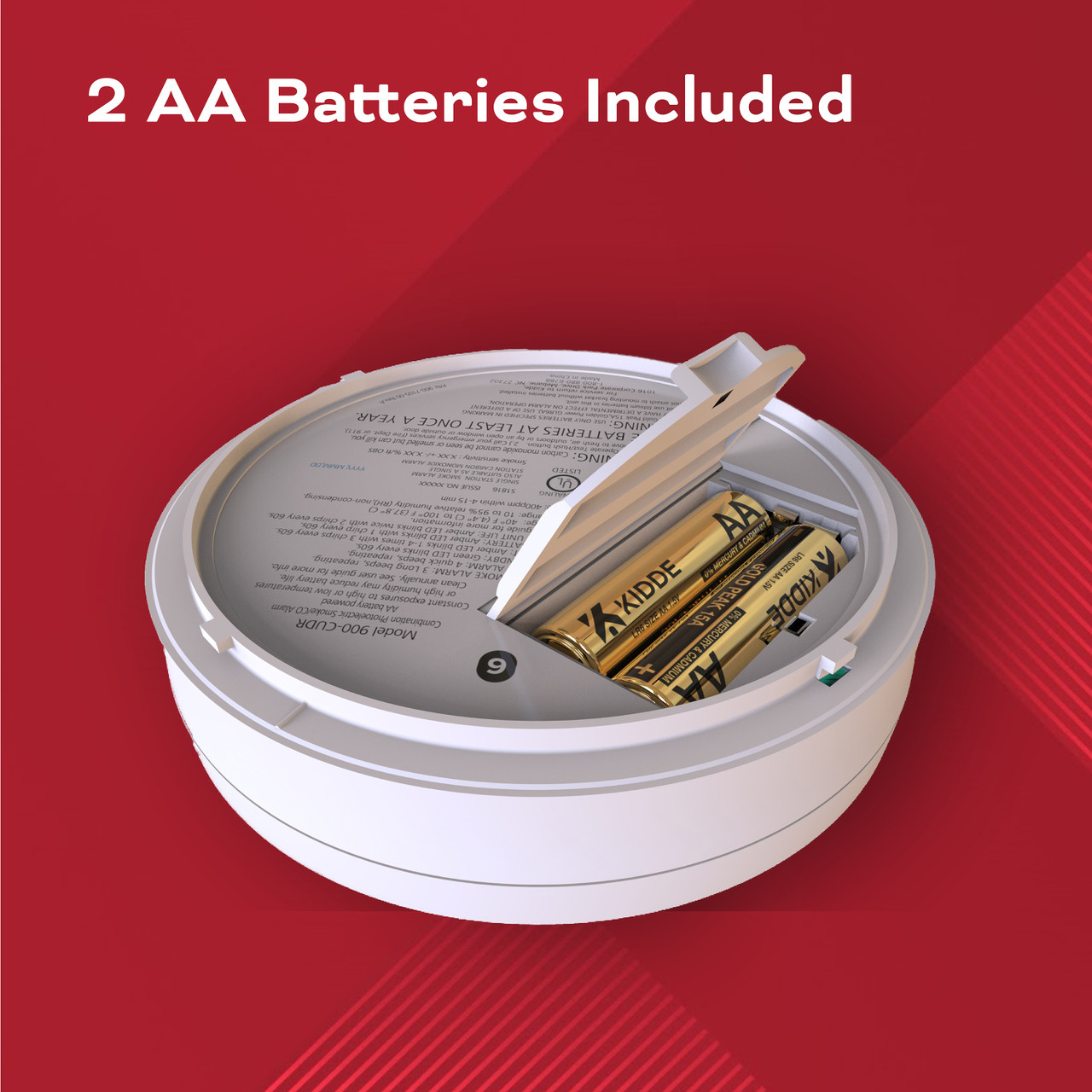 Battery Powered Smoke & Carbon Monoxide Voice Alarm