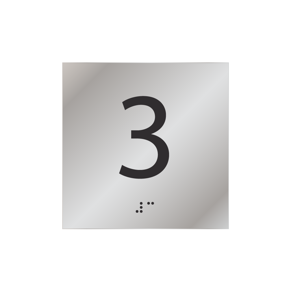 Elevator Floor Number Signs