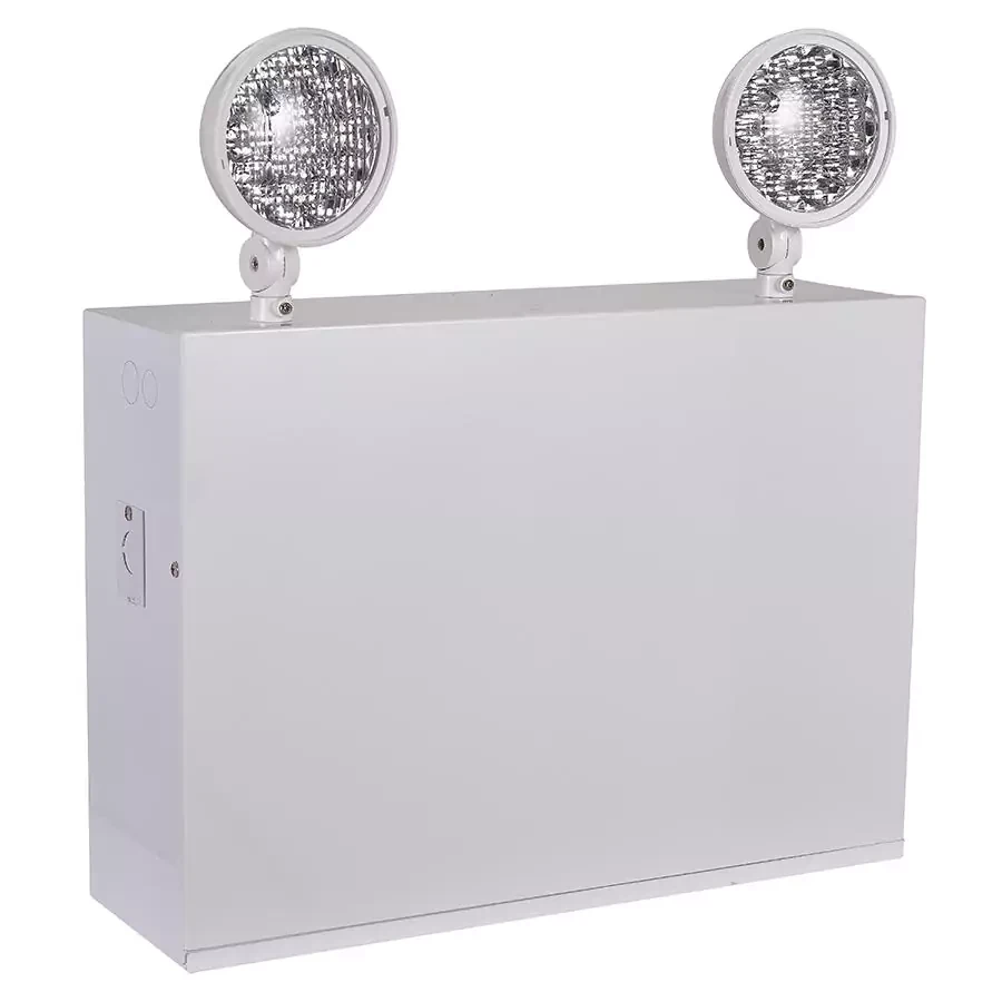 720W Remote-Capable Emergency LED Battery Backup Unit with Dual Light Heads