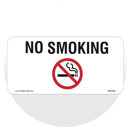 General No Smoking Signs