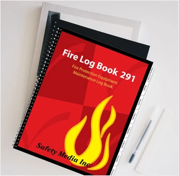 Fire Log Book 291 with a red cover