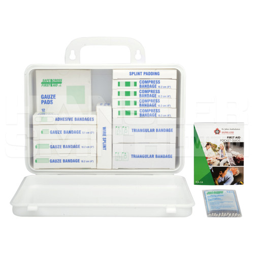 Basic 6-15 People First Aid Kit, ON Reg-Sec 09, 7.5"H x 10.5"W x 3.25"D