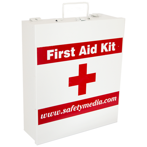 Deluxe 16-199 People First Aid Kit ON Reg-Sec 10, 16.5"H x 14.25"W x 4.5"D