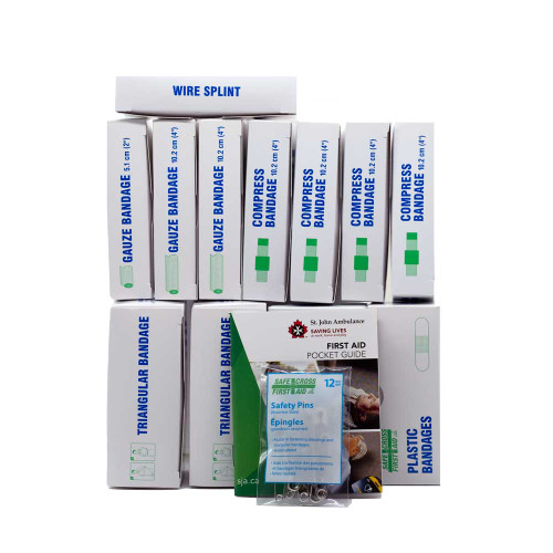 Refill for Basic 6-15 First Aid Kit, ON Reg-Sec 09