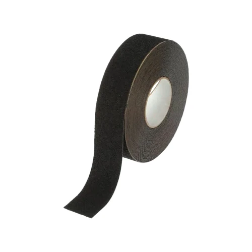 Anti-Slip Floor Tape, Black 2" x 60' Roll Indoor/Outdoor