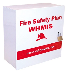 Padlock Fire Safety Plan / WHMIS Box