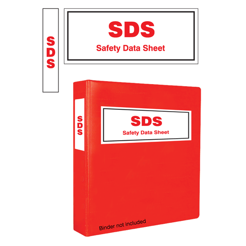 Safety Data Sheet Binder Stickers