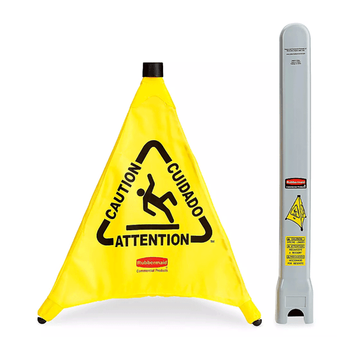 Pop-up Safety Cone - 20" with storage tube