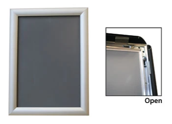 Silver Snap Frame