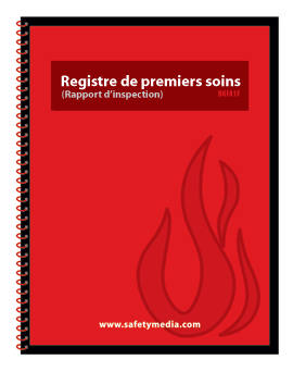 Registre de premiers soins (Rapport d'inspection)