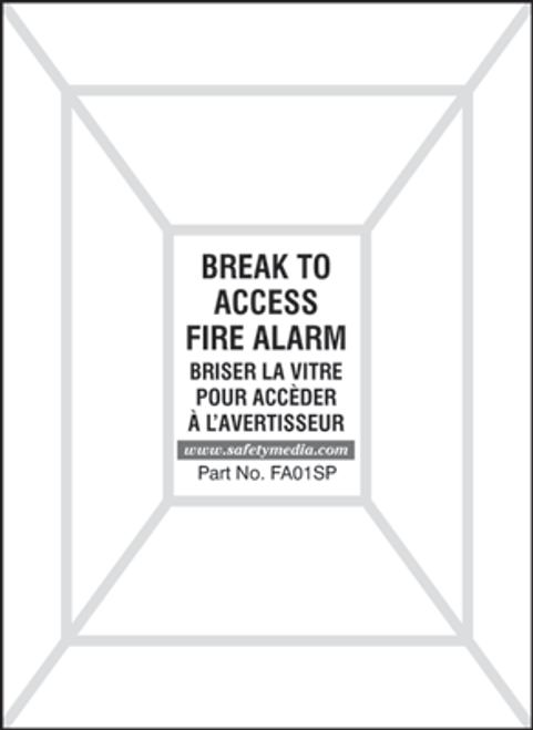 Small Pull Station Cover Plastic Lens