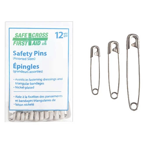 Safety Pins Assorted Sizes