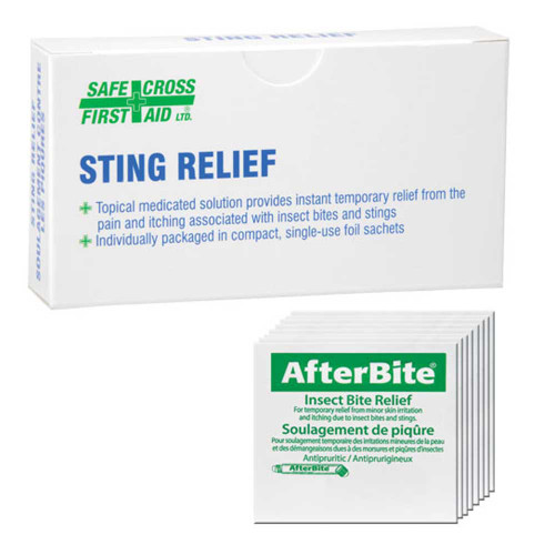 Sting Relief (Ater Bite) Pads, 10/Box