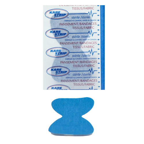 Metal Detectable Fabric Finger-Tip Bandages, 50/Box