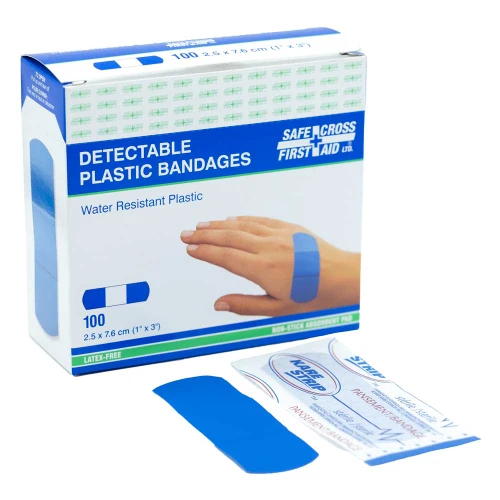 Metal Detectable Plastic Bandages