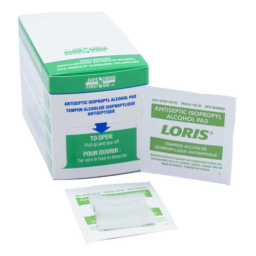 Alcohol Prep Pads, 100/Box