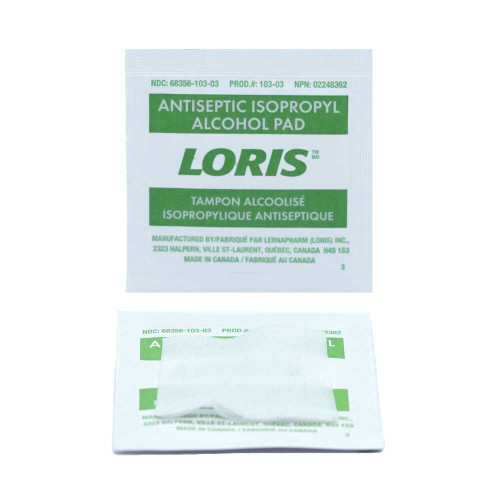 Alcohol Prep Pads, 100/Box