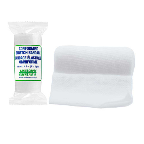 Conforming Stretch Bandage, 3" x 2 yds