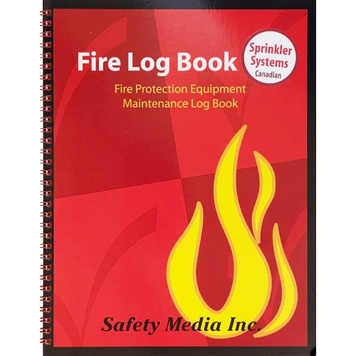 Fire Log Book for Small Buildings with Sprinkler Systems
