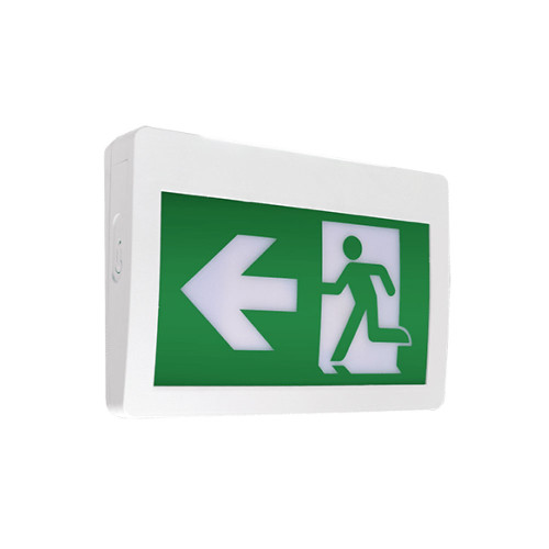 Plastic LED Running Man Self-Powered - Universal Face Pictograms (120-347V)