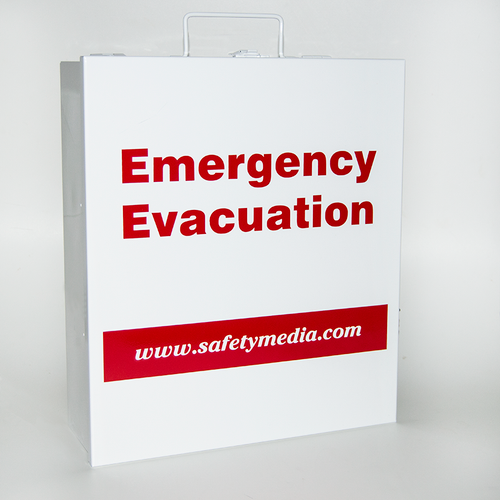 Emergency Evacuation Box with Latch Closure