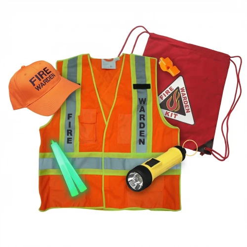 Comprehensive Fire Warden Kit with vest