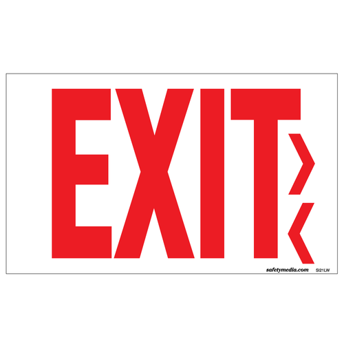 Replacement Exit Lens, 7.5 x 12"